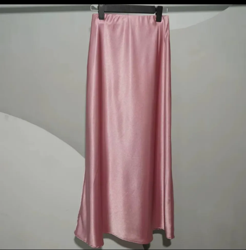 Chân Váy Lụa Trơn TN3260