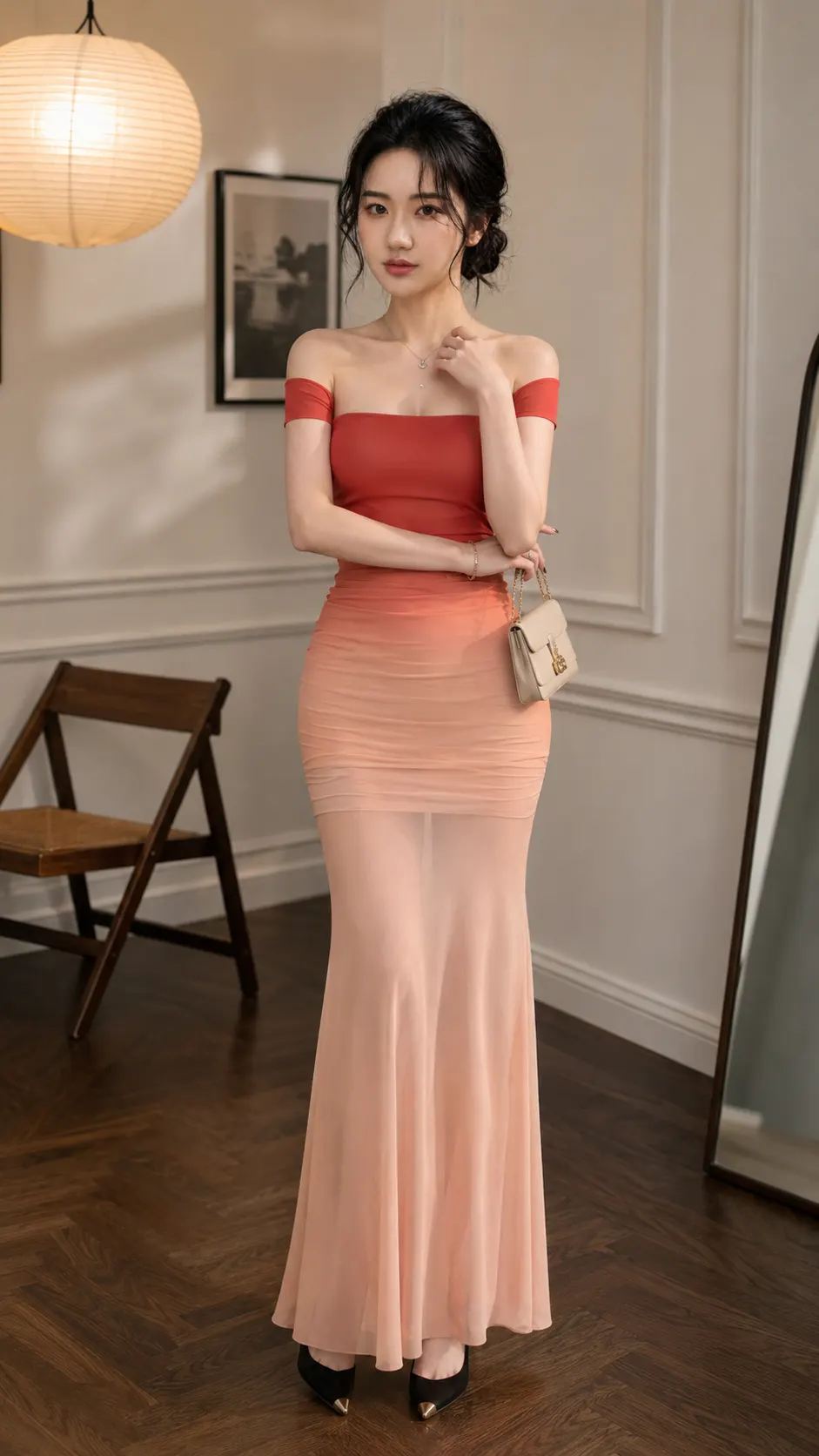 Đầm Body Ombre Sang Chảnh Tôn Dáng TN3161