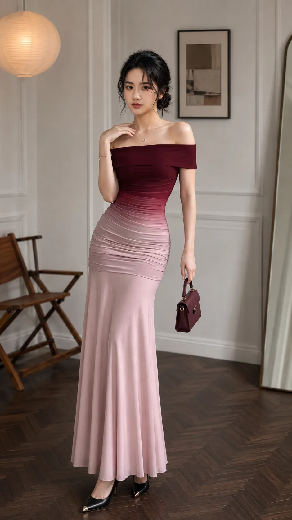 Đầm Body Ombre Sang Chảnh Tôn Dáng TN3161