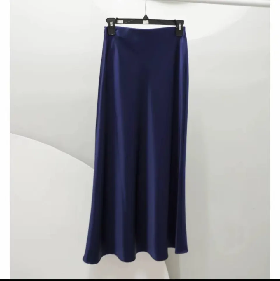 Chân Váy Lụa Trơn TN3260