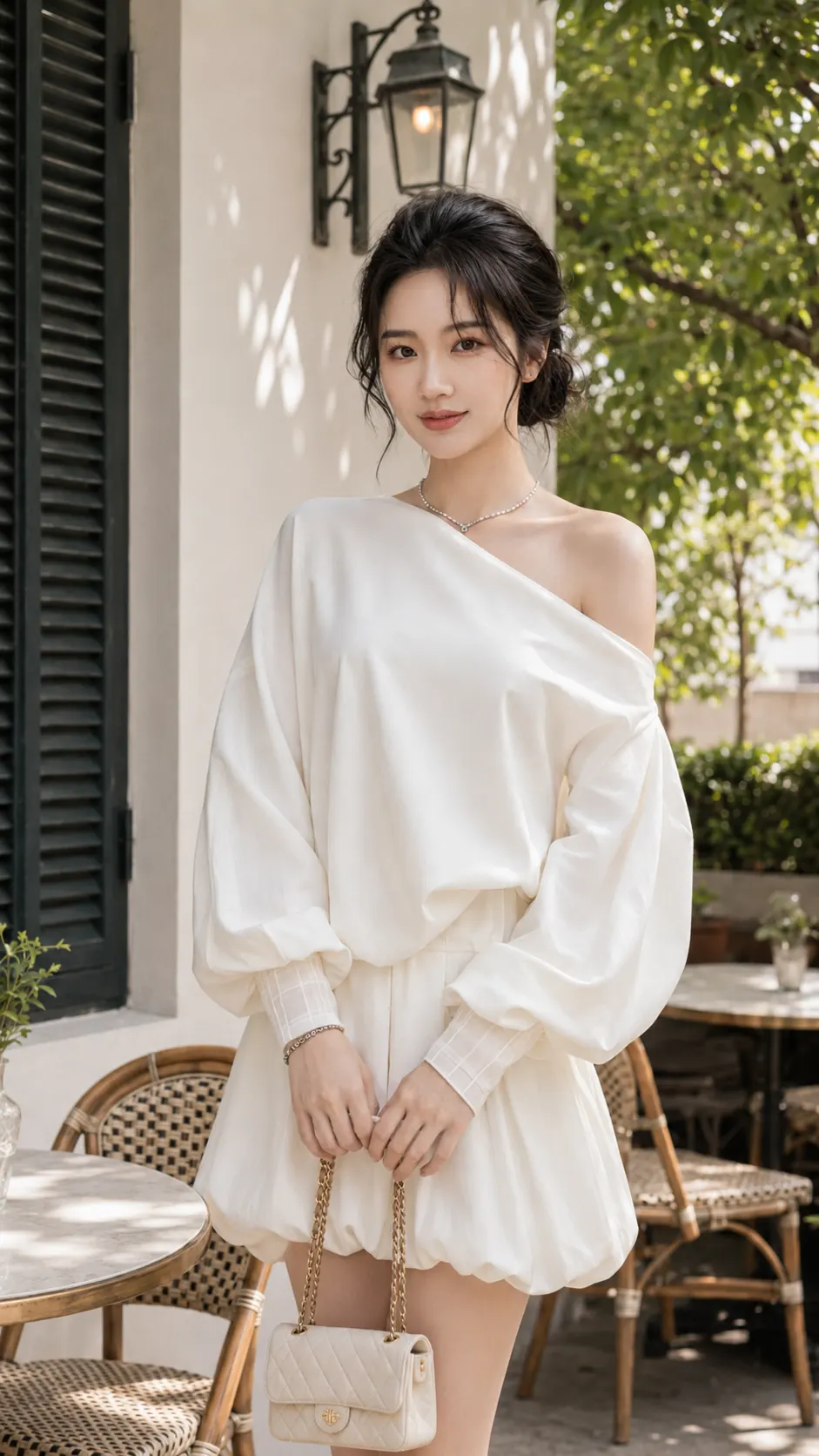 Đầm Tơ Bẹt Vai Thiết Kế Phom Bí Siêu Đẹp Đính Hoa Eo, Đầm Váy Đi Chơi Dự Tiệc Nhẹ Nhàng Sang Trọng TN1601